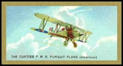 46 The Curtiss PW8 Pursuit Plane (American)